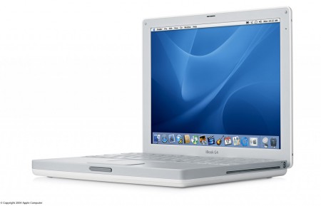 Mac IBook G4 2004: a solo 150 Dlls